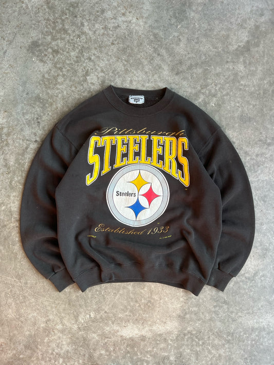 Vintage Pittsburgh Steelers Crew - L