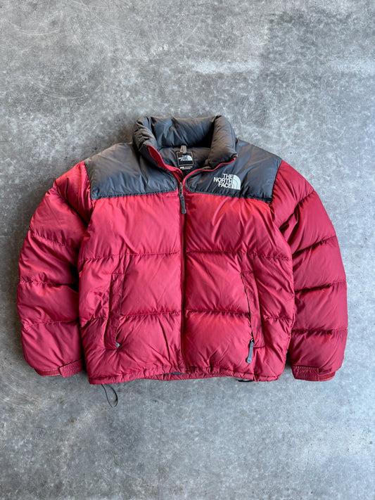 Vintage Red North Face Puffer Jacket - L