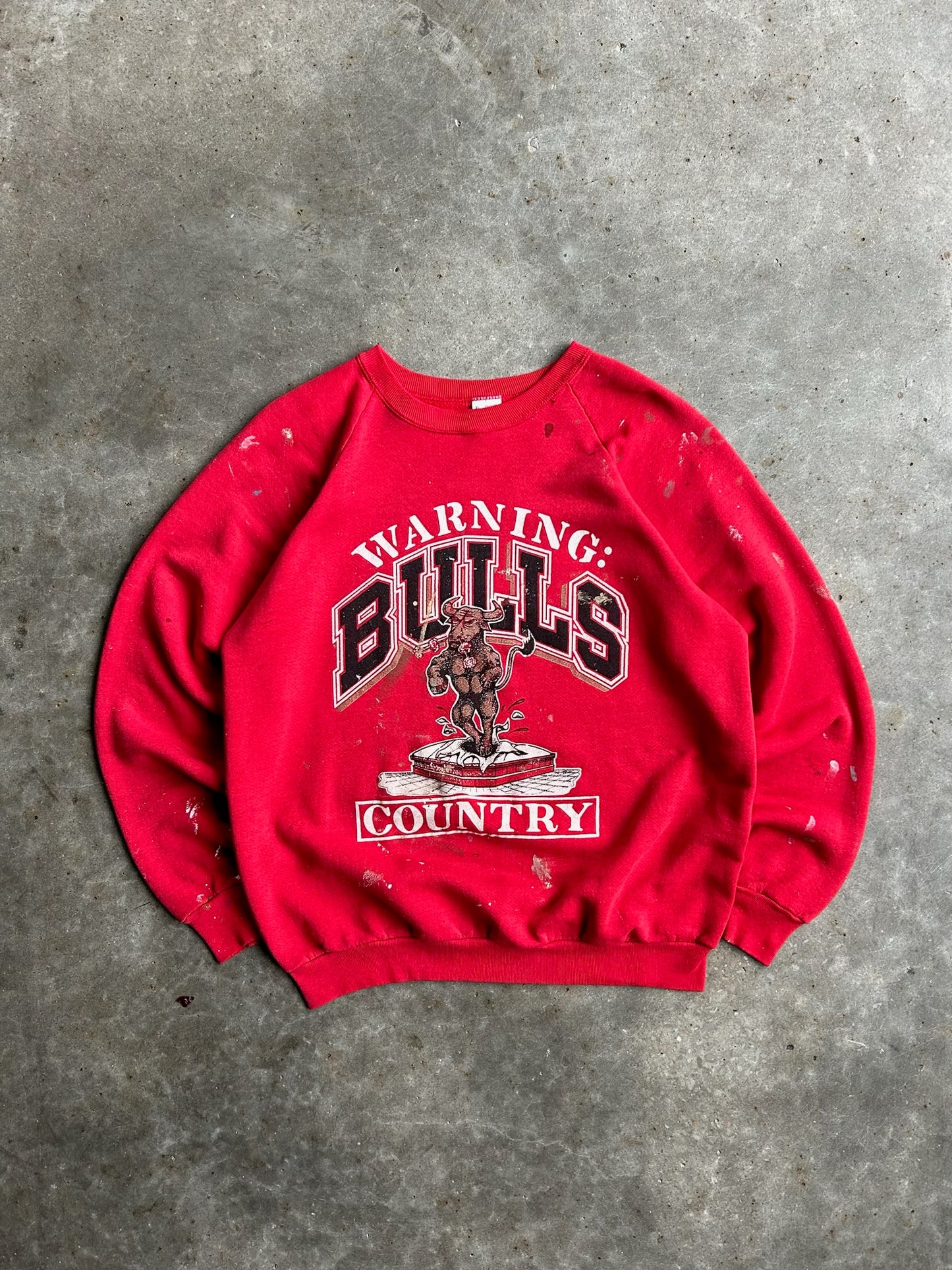 Vintage Red Bulls Country Crew - XL