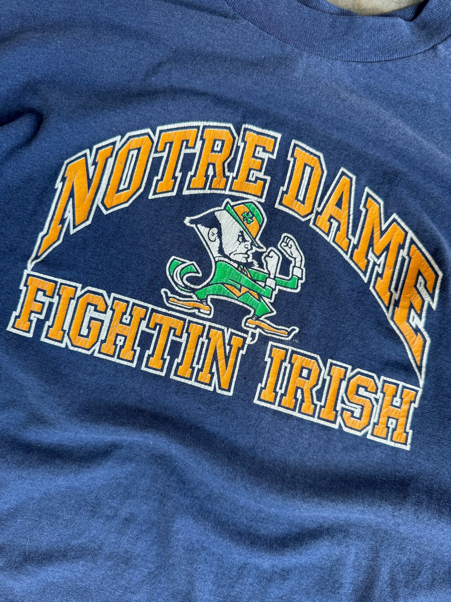 Vintage 90s Notre Dame Shirt - XL