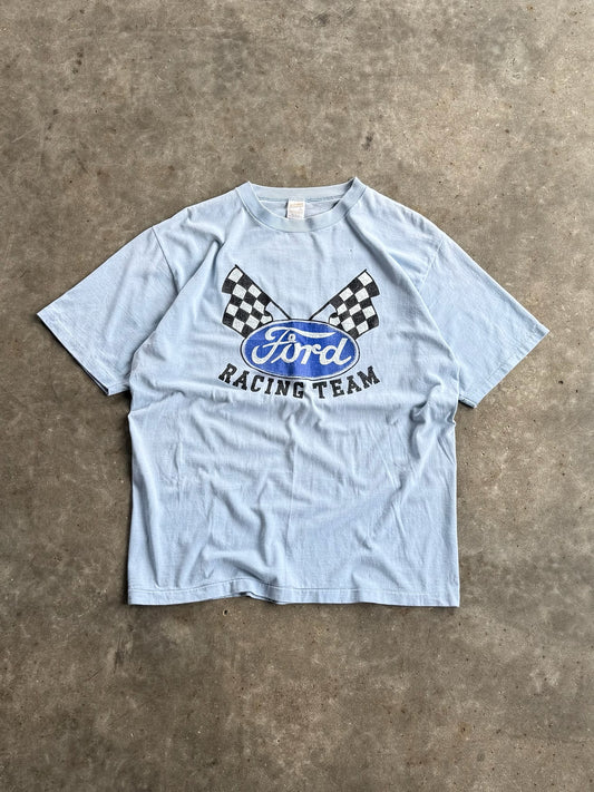 True Vintage Single Stitch Blue Ford Tee - L