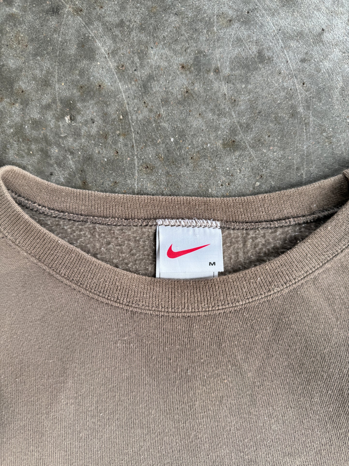 Vintage Light Brown Nike Crew - M