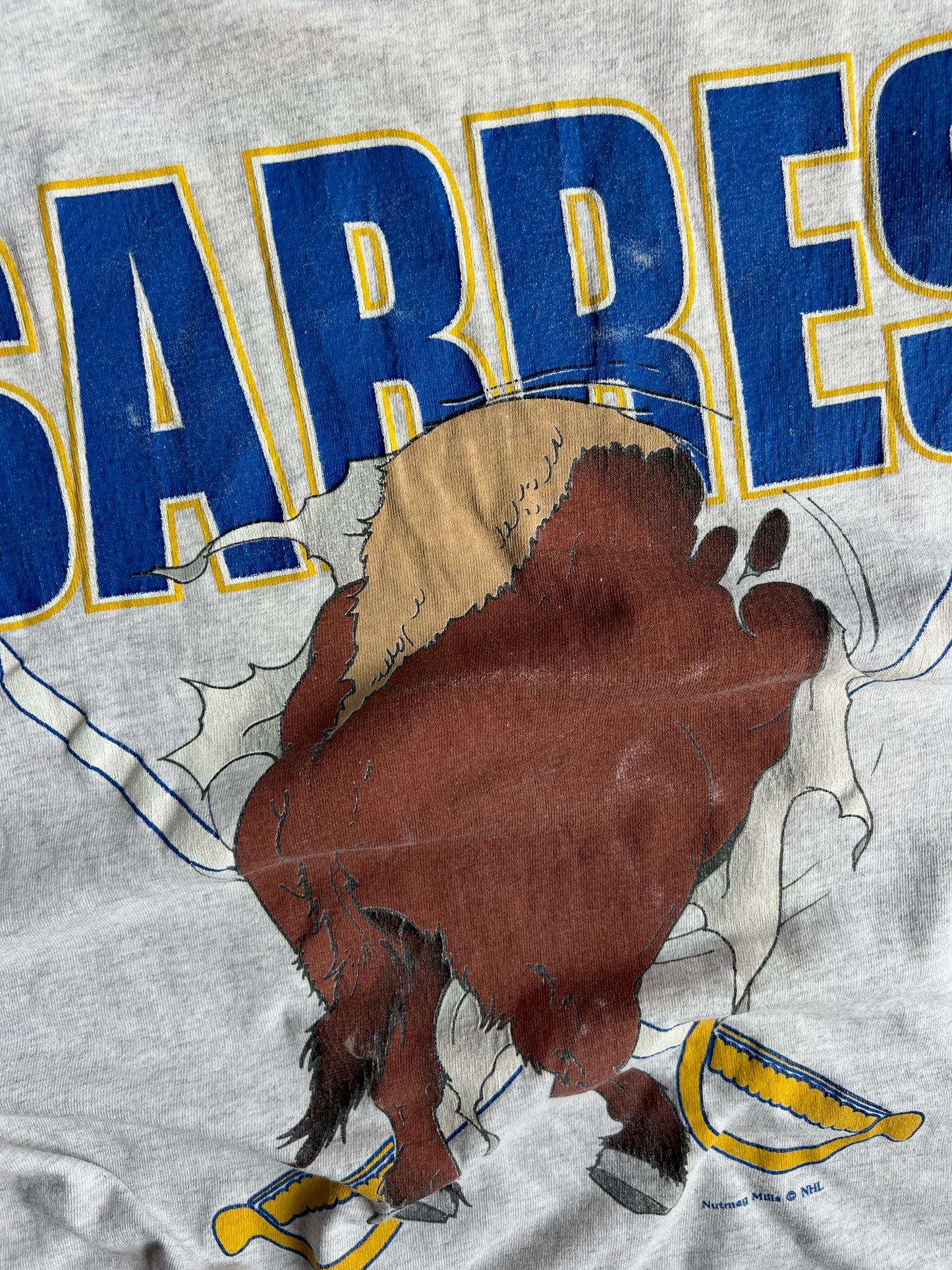 Vintage Buffalo Sabers Nutmeg Mills Shirt - XL