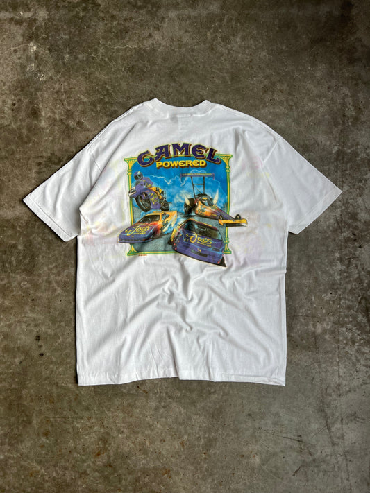 Vintage White Camel Joe’s Racing Shirt - XL
