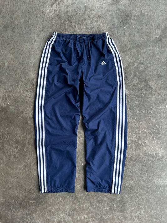 Vintage Navy Adidas Track Pants - L