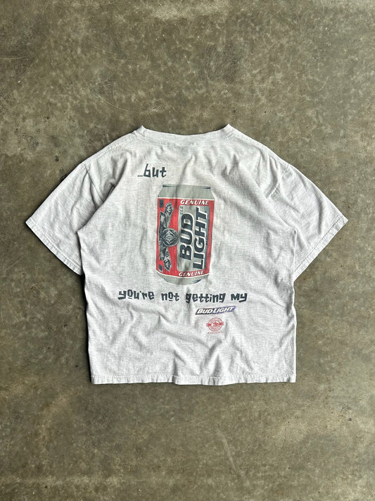 Vintage Grey You're My Dad Bud Light Shirt - L