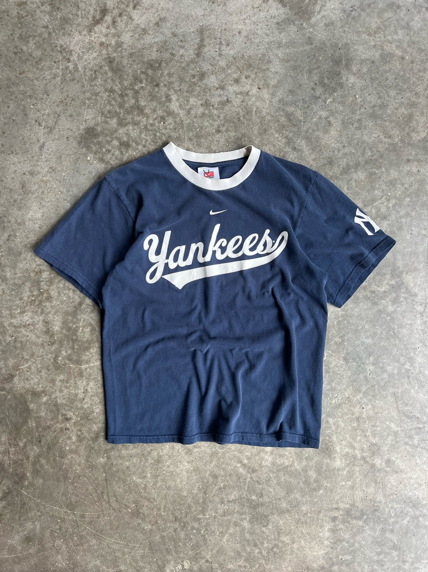 Vintage Navy Nike Yankees Shirt - S