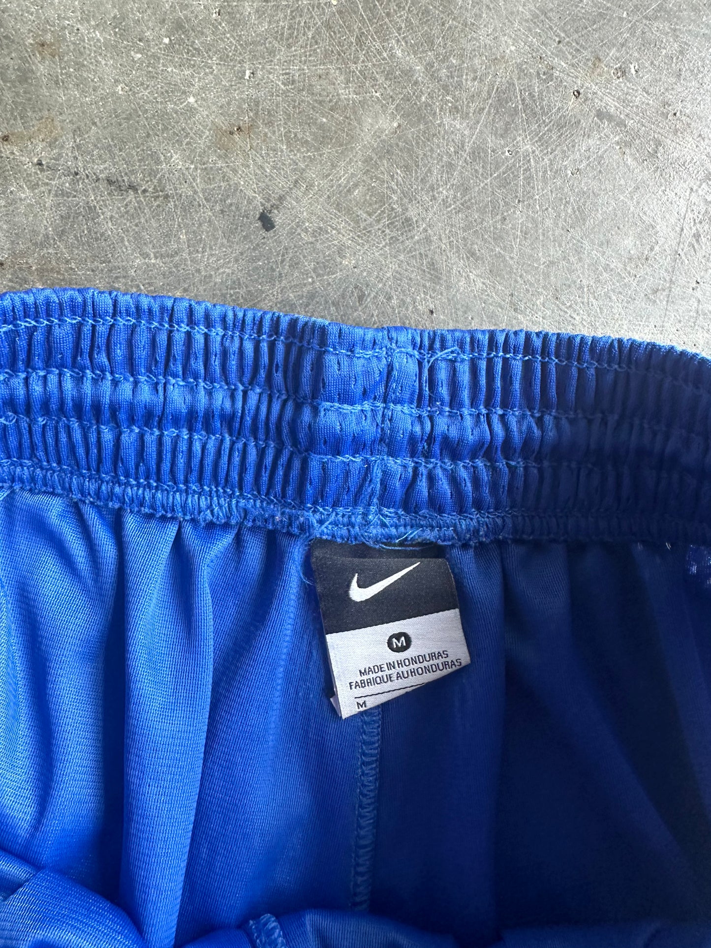 Vintage Blue Nike Basketball Shorts - M