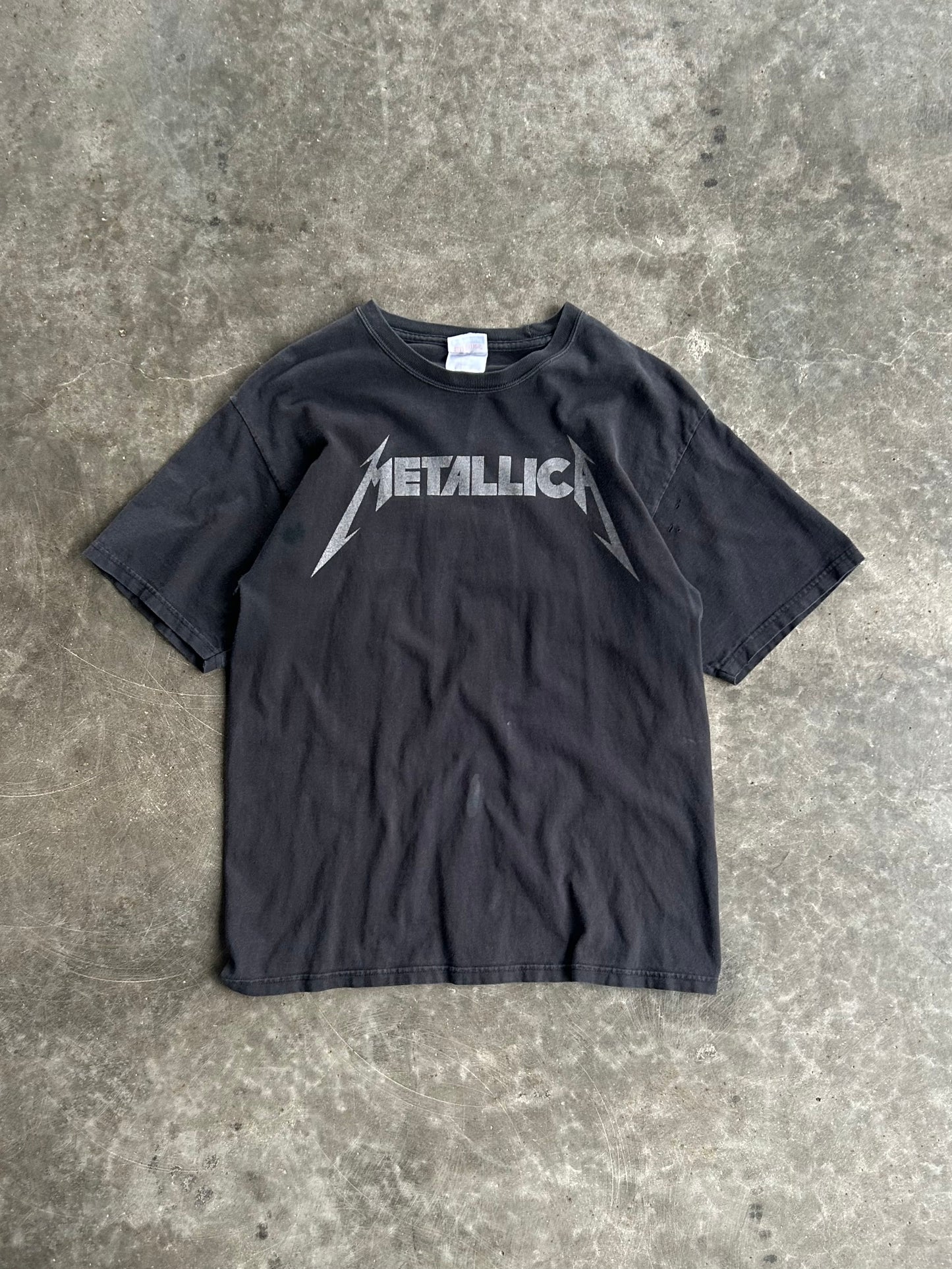 Vintage Black Metallica Tee - M