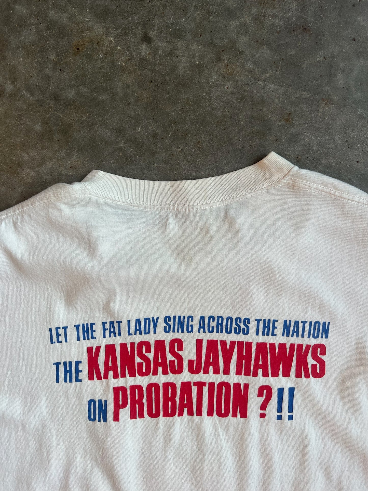 Vintage NCAA Kansas Jayhawks Shirt - XL