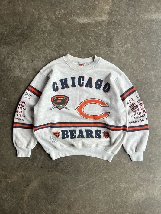 Vintage Chicago Bears Long Gone Crew - XL