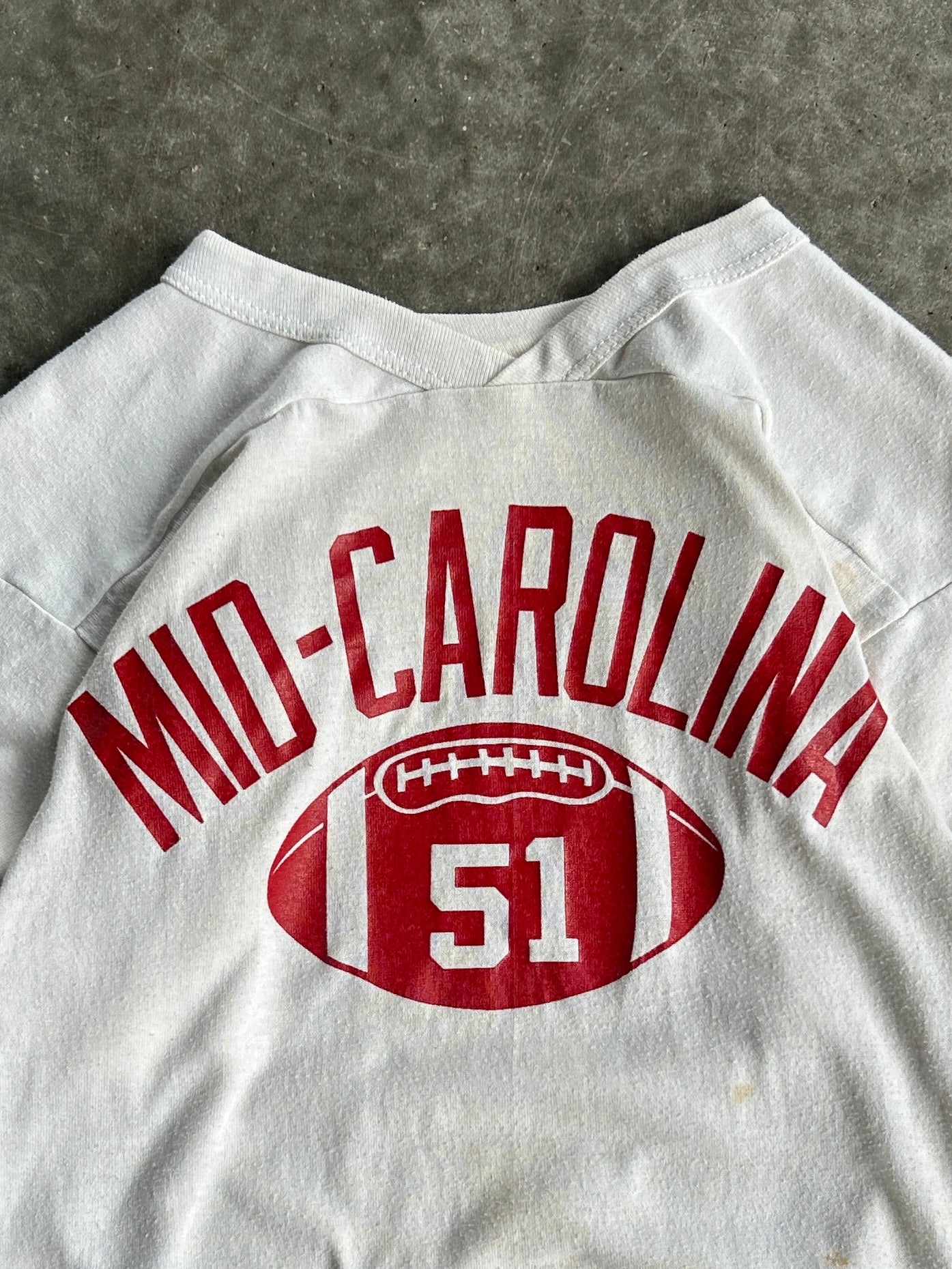 Vintage Mid-Carolina Football Long Shirt - M