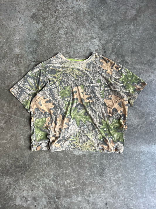 Mossy Oak Camo Short Sleeve Shirt - XXL