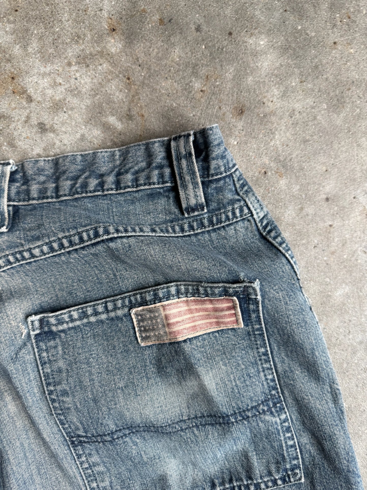 Vintage Faded Sonoma Denim Pants - 34