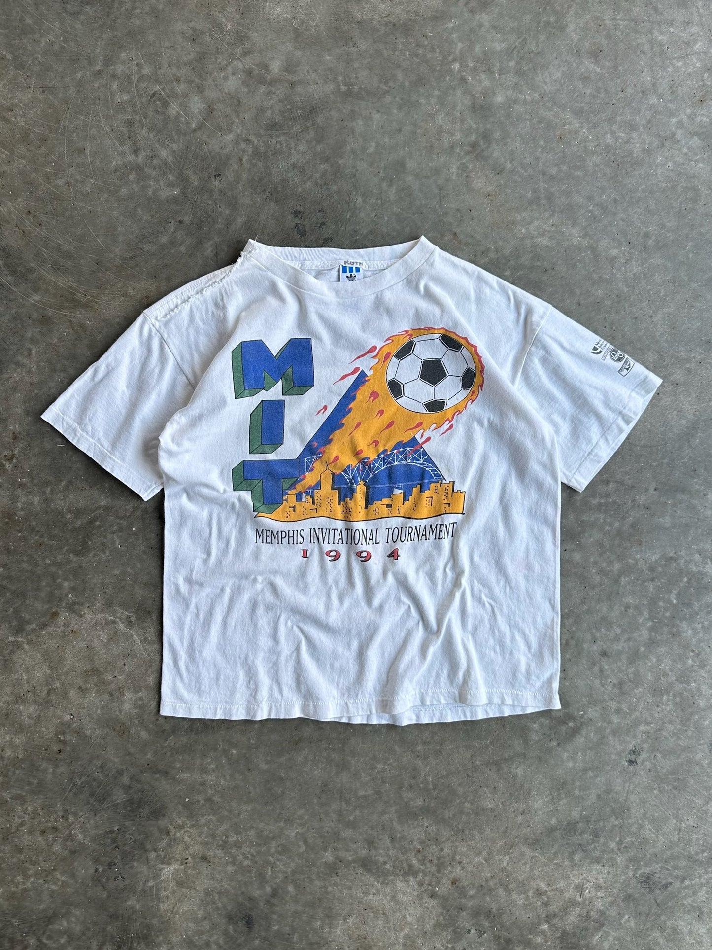 Vintage ‘96 Memphis Soccer Tournament Adidas Shirt - M