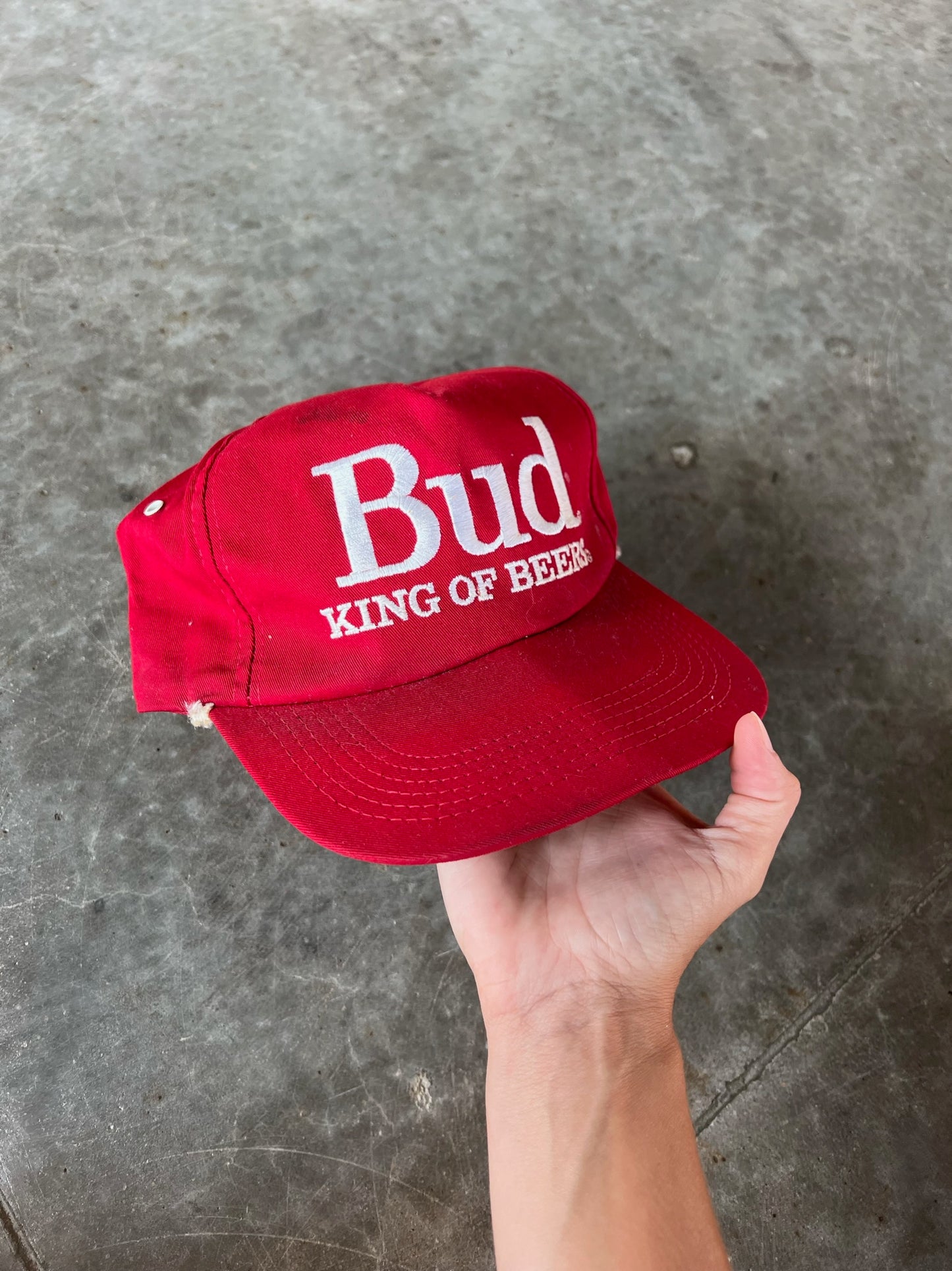 Bud King of Beers Adjustable Hat