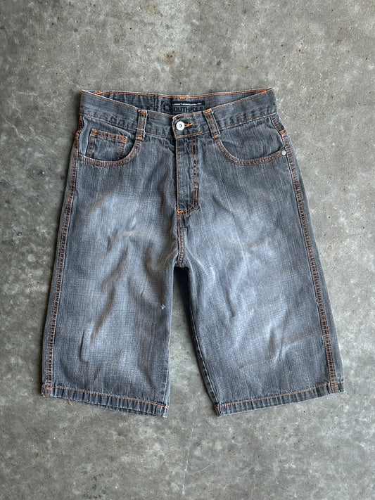 Vintage Faded Grey Southpole Denim Shorts - 30