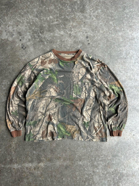 Vintage Realtree Camo Long Sleeve Shirt - L