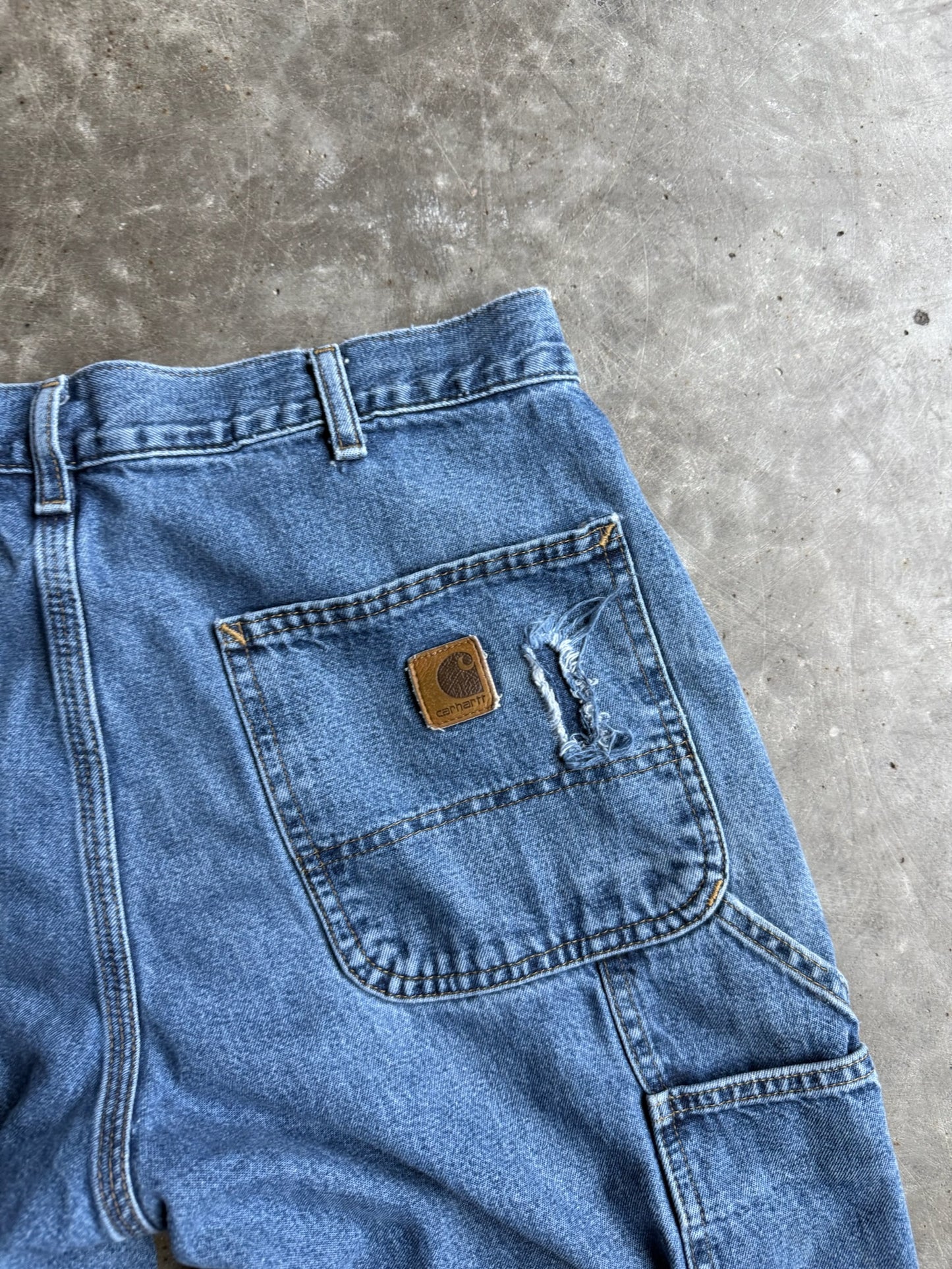 Vintage Carhartt Denim Carpenter Pants - 31