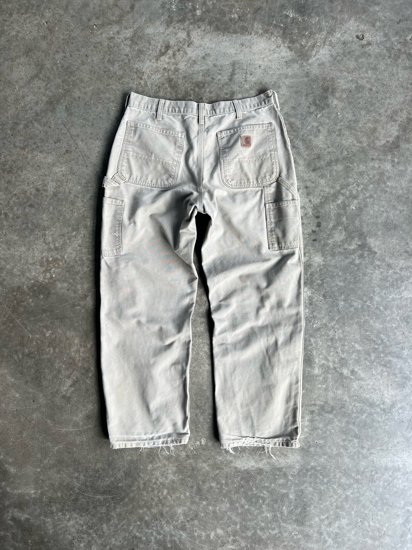 Vintage Beige Carhartt Carpenter Pants - 34