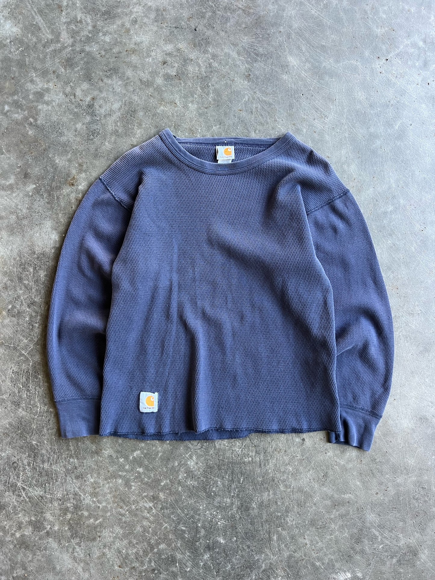 Vintage Navy Carhartt Thermal - L