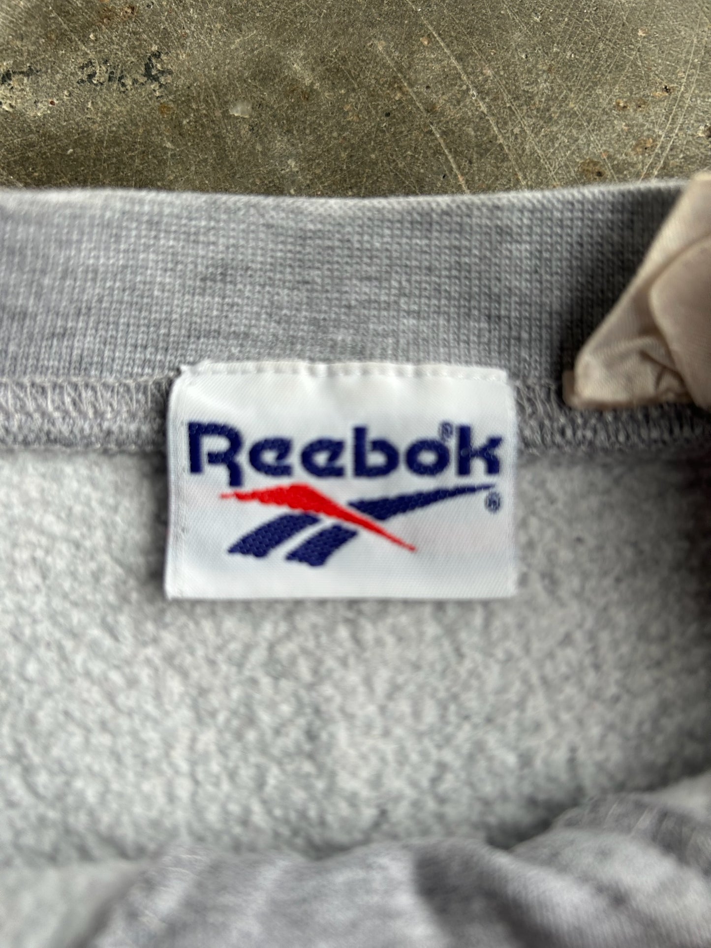 Vintage Grey Reebok Crew - XL