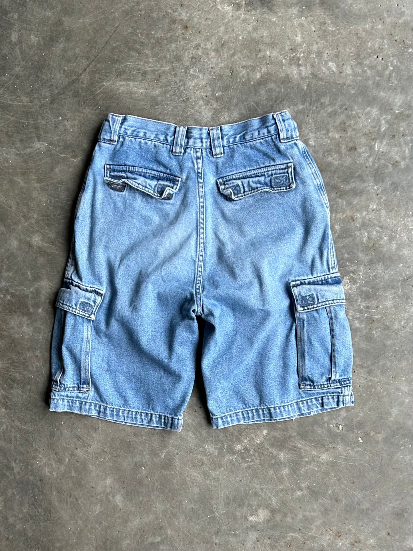 Vintage U.R.I.T Light Wash Denim Shorts - 28