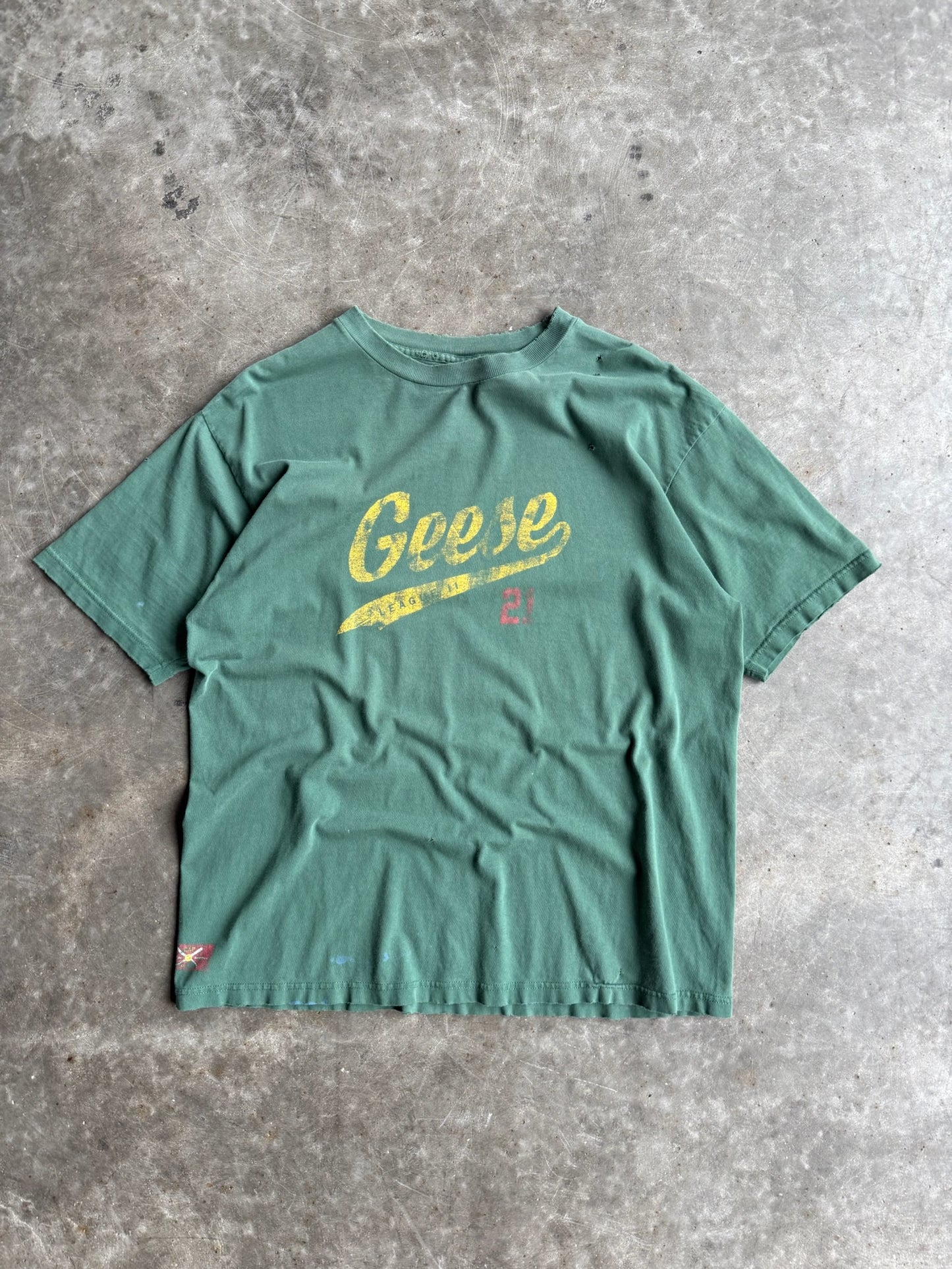 Vintage Faded GAP Geese League Distressed Tee - M