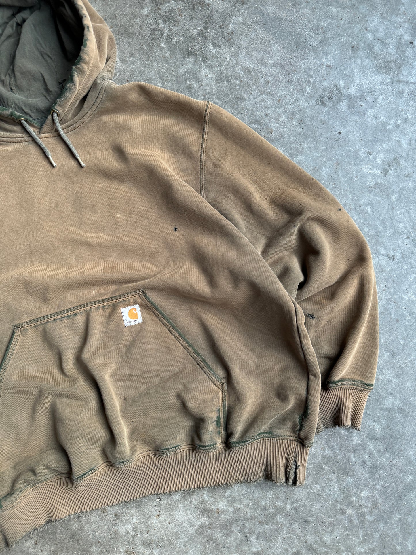 Vintage Faded Carhartt Hoodie - XXL