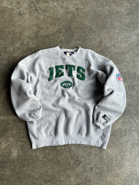 Vintage New York Jets Starter Crew - XXL