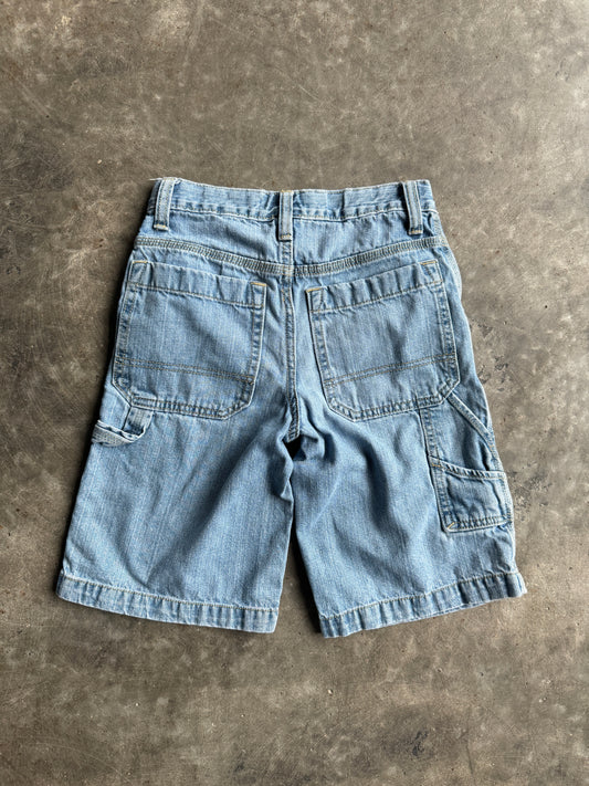 Vintage Medium Wash Old Navy Denim Carpenter Shorts - 25