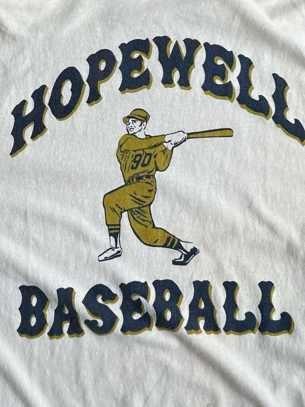 Vintage Hopewell Baseball 3/4 Sleeve Shirt - L