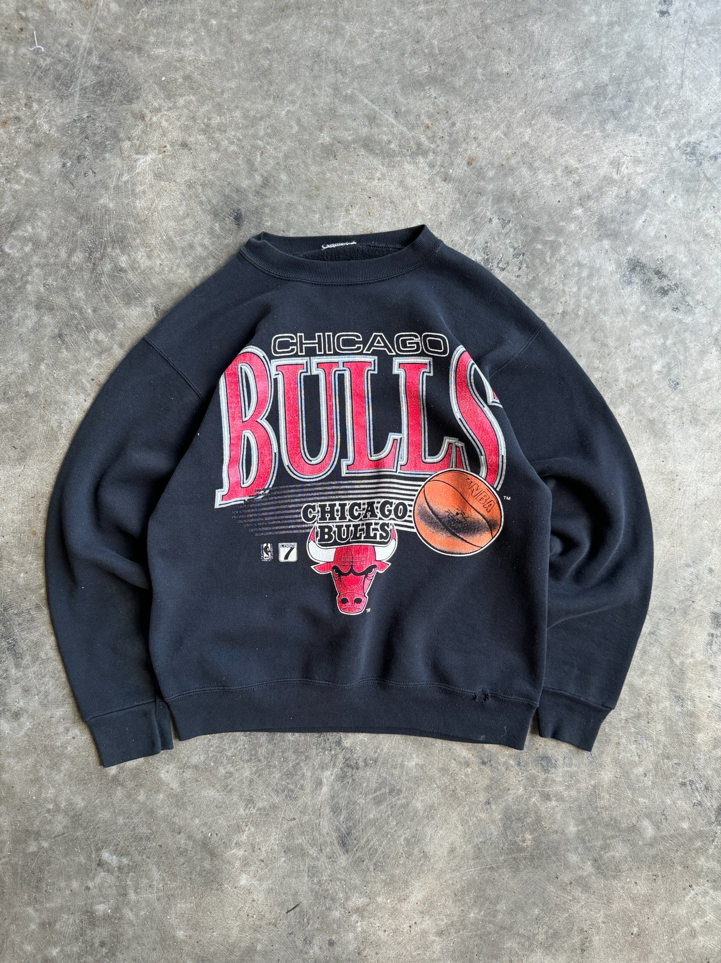 Vintage Chicago Bulls NBA Crew - S