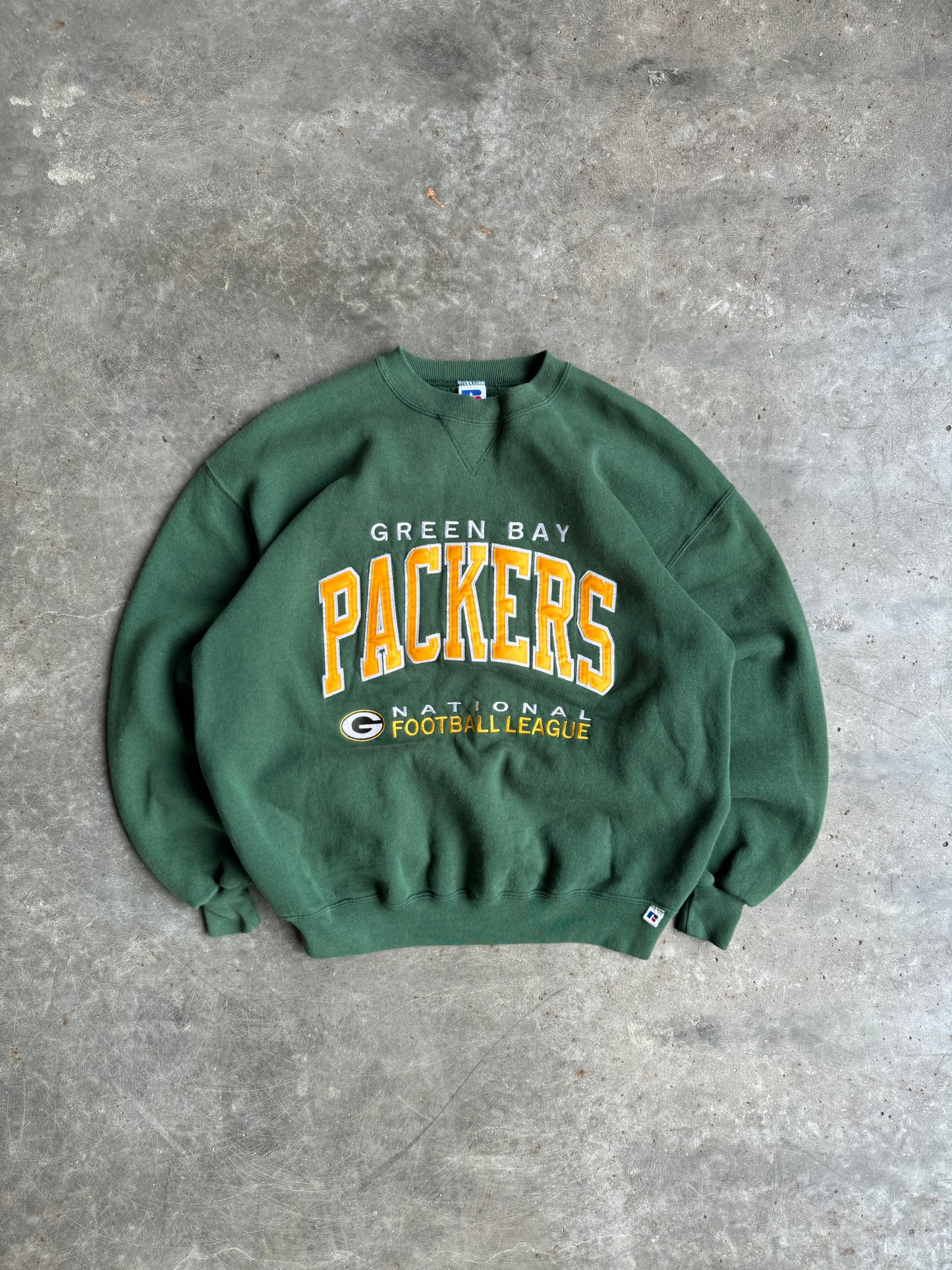 Vintage Green Bay Packers Crew - XL