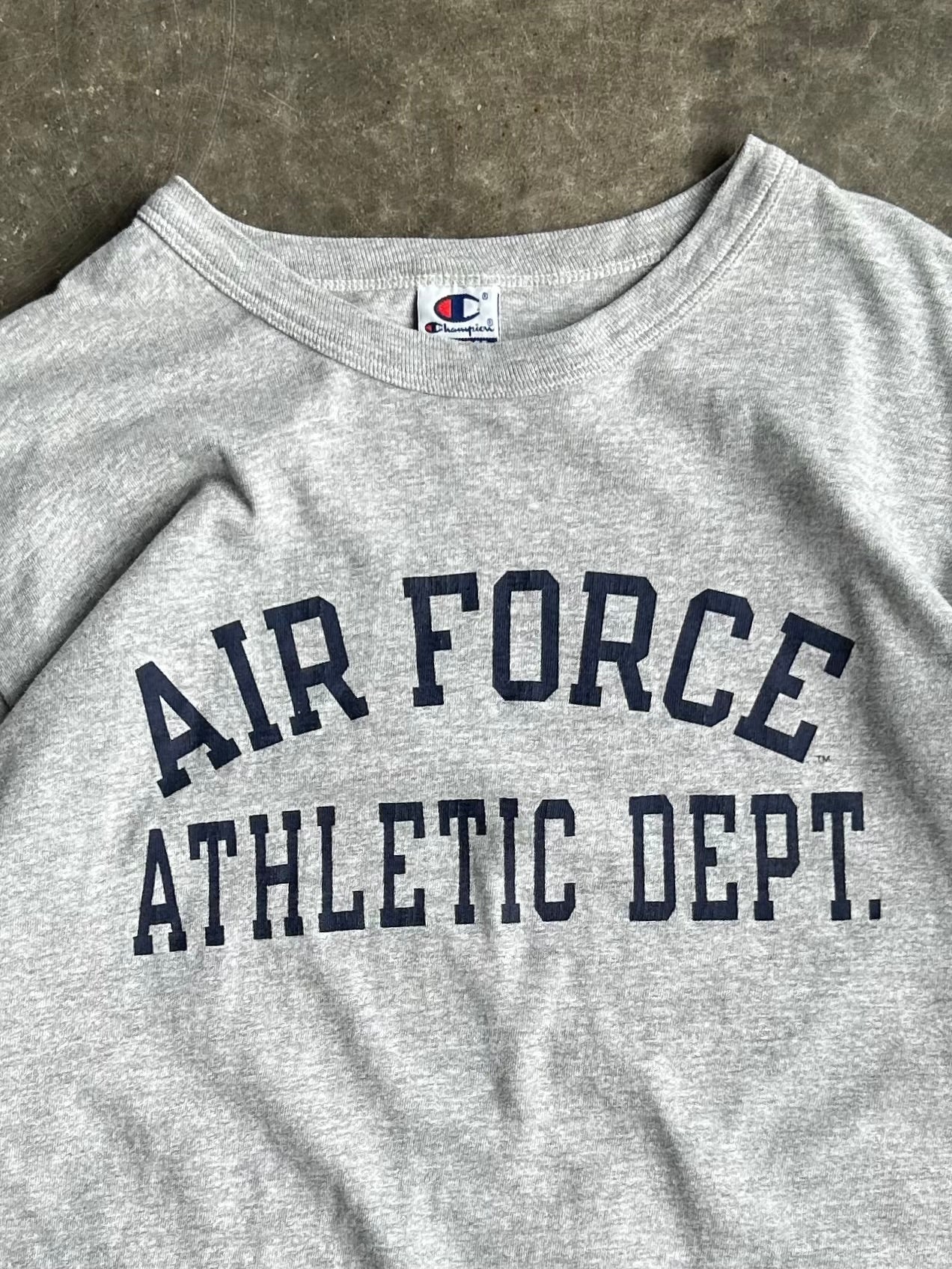 Vintage Grey Air Force Atheltic Dept. Tee - XXL