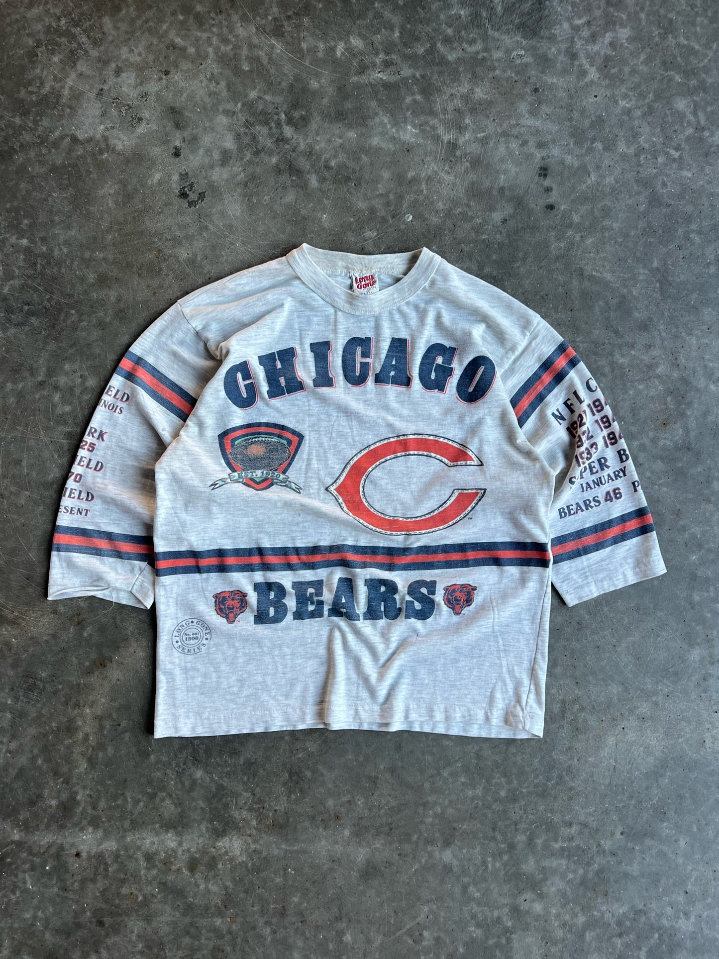 Vintage Chicago Bears Long Gone Shirt - L