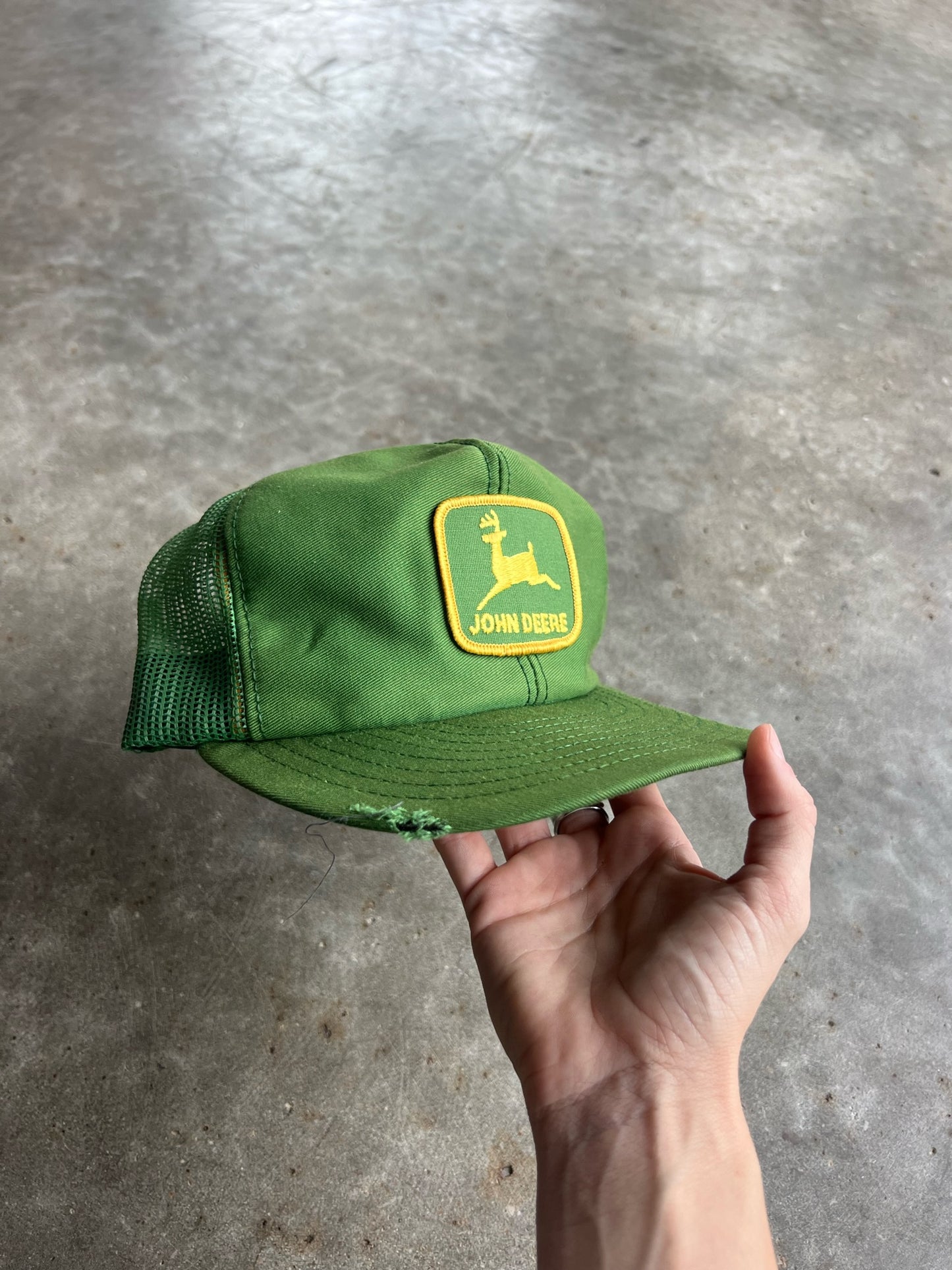 Vintage John Deer Snapback Trucker Hat