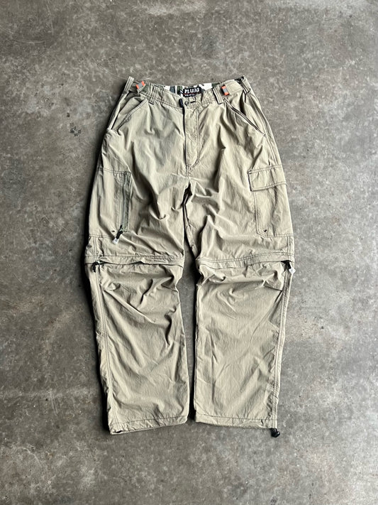 Vintage Green Plugg Utility Pants - L