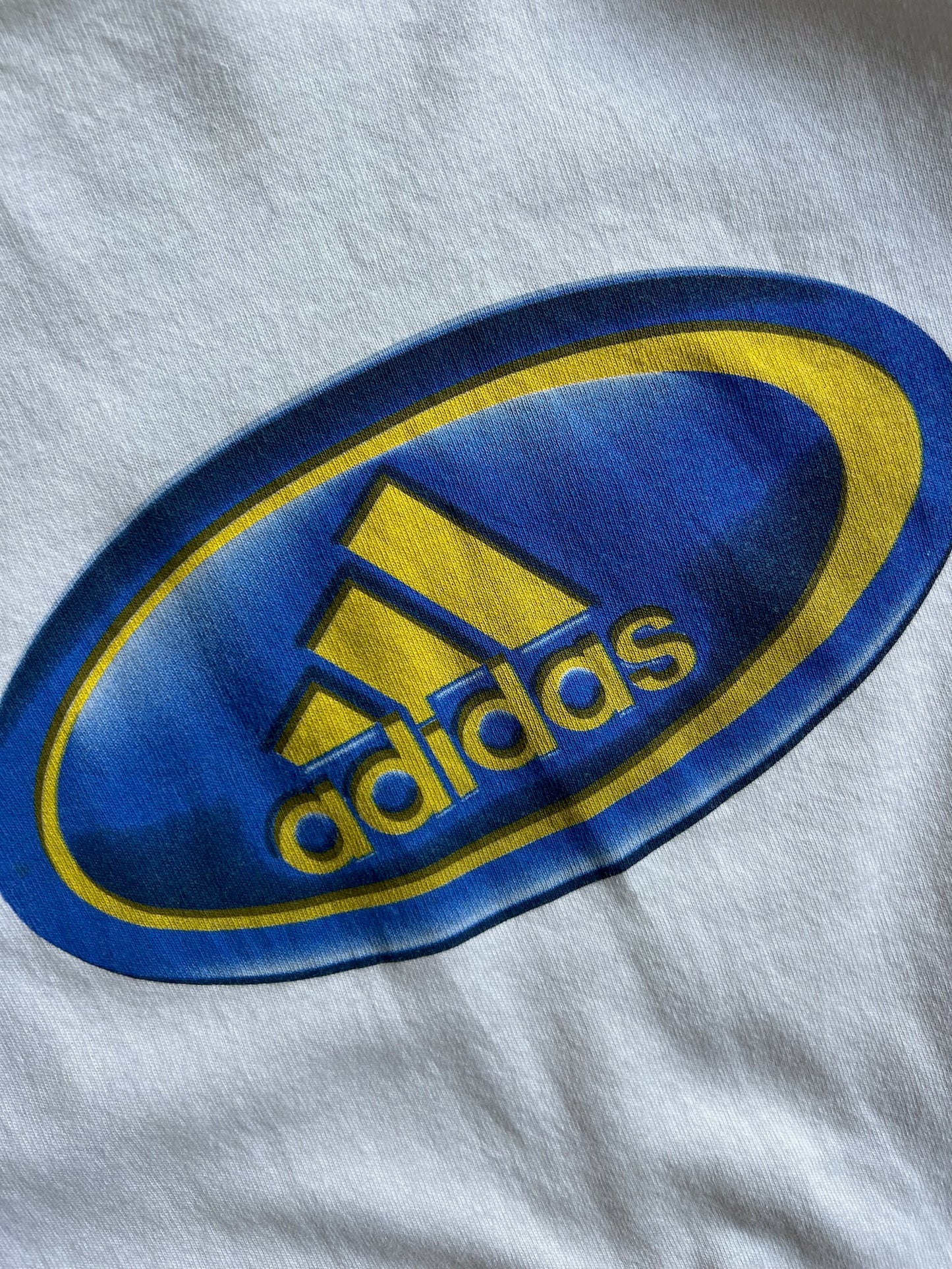 Vintage White Adidas Shirt - S