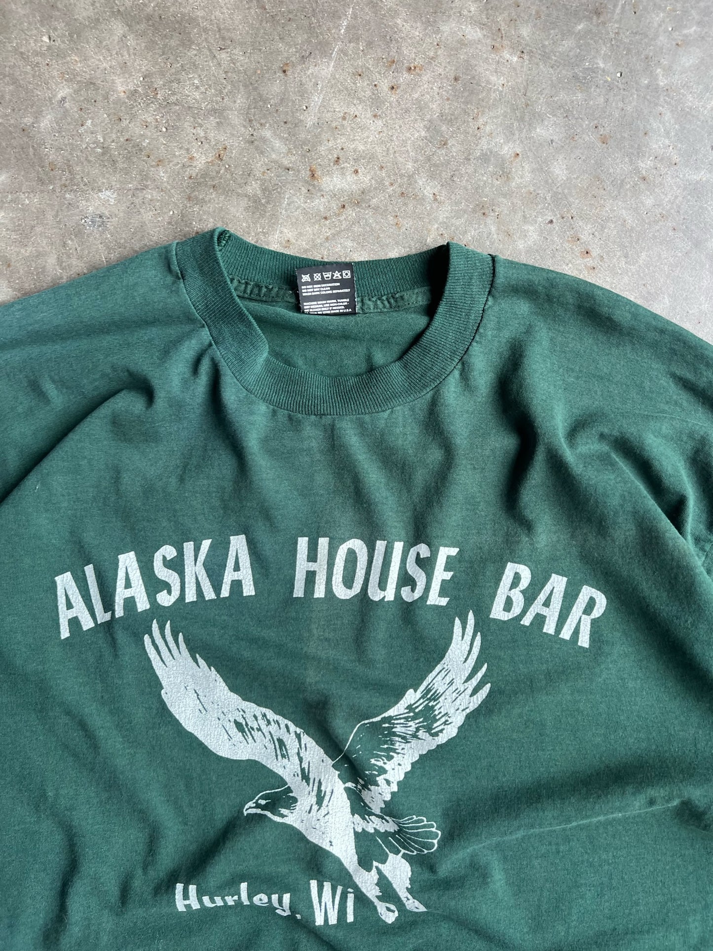 Vintage Forest Green Alaska Shirt - XL