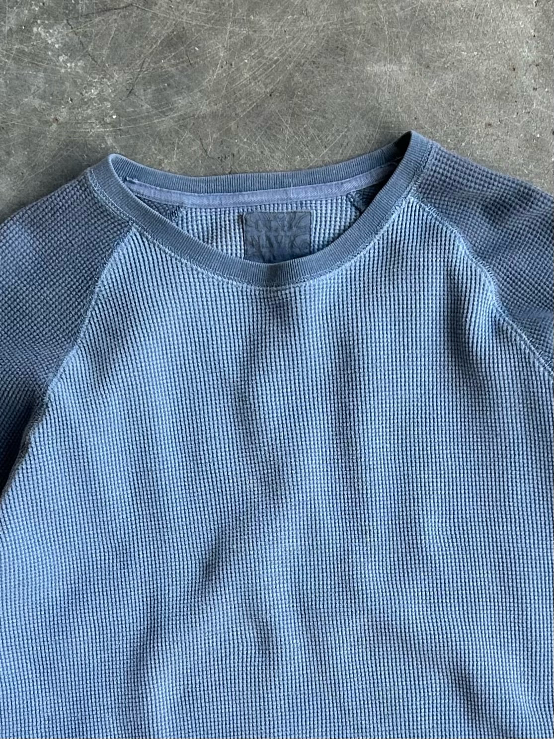 Vintage Blue Old Navy Thermal Long Sleeve - L