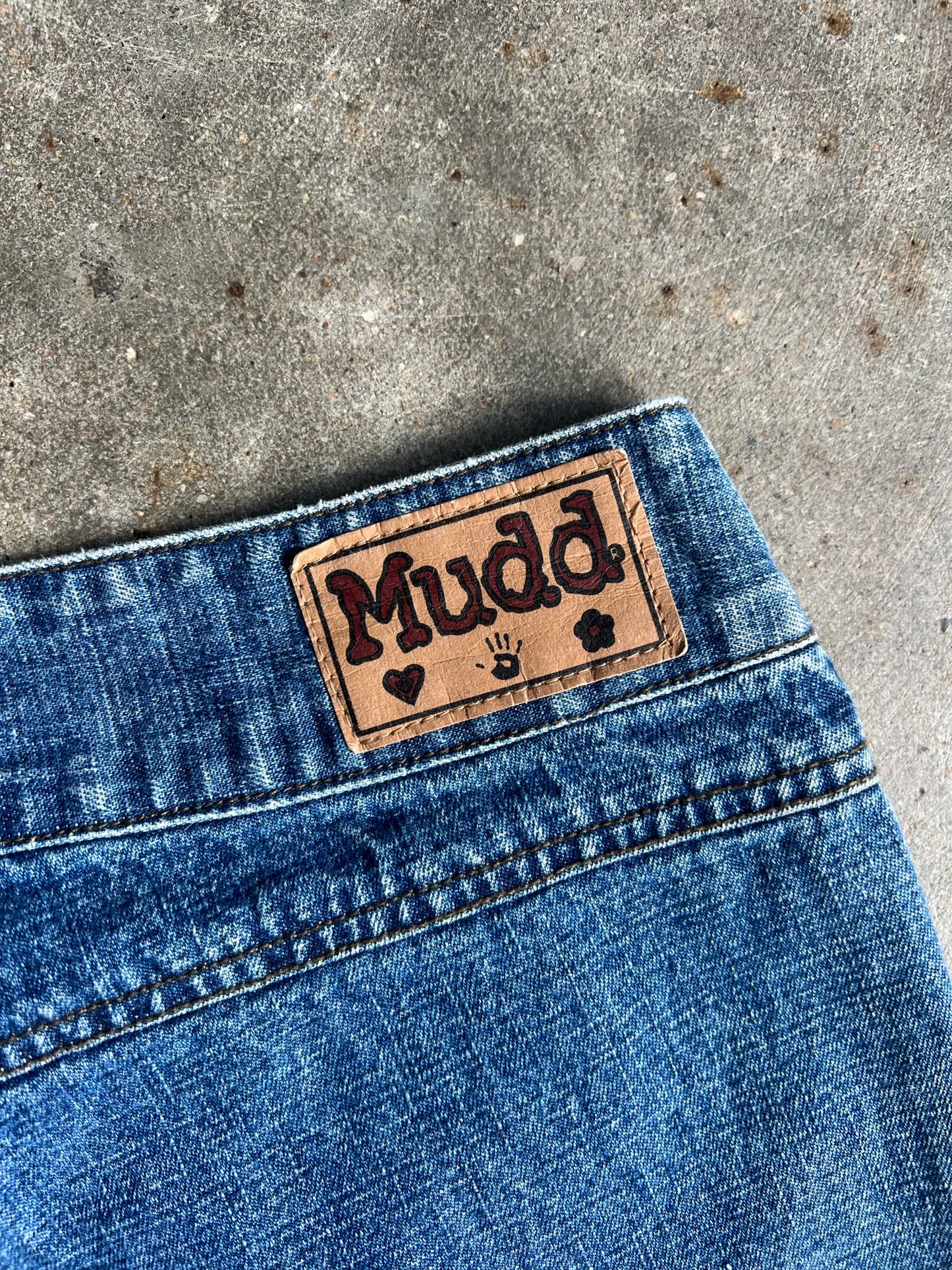 Vintage Mudd Darkwash Flare Pants - 34