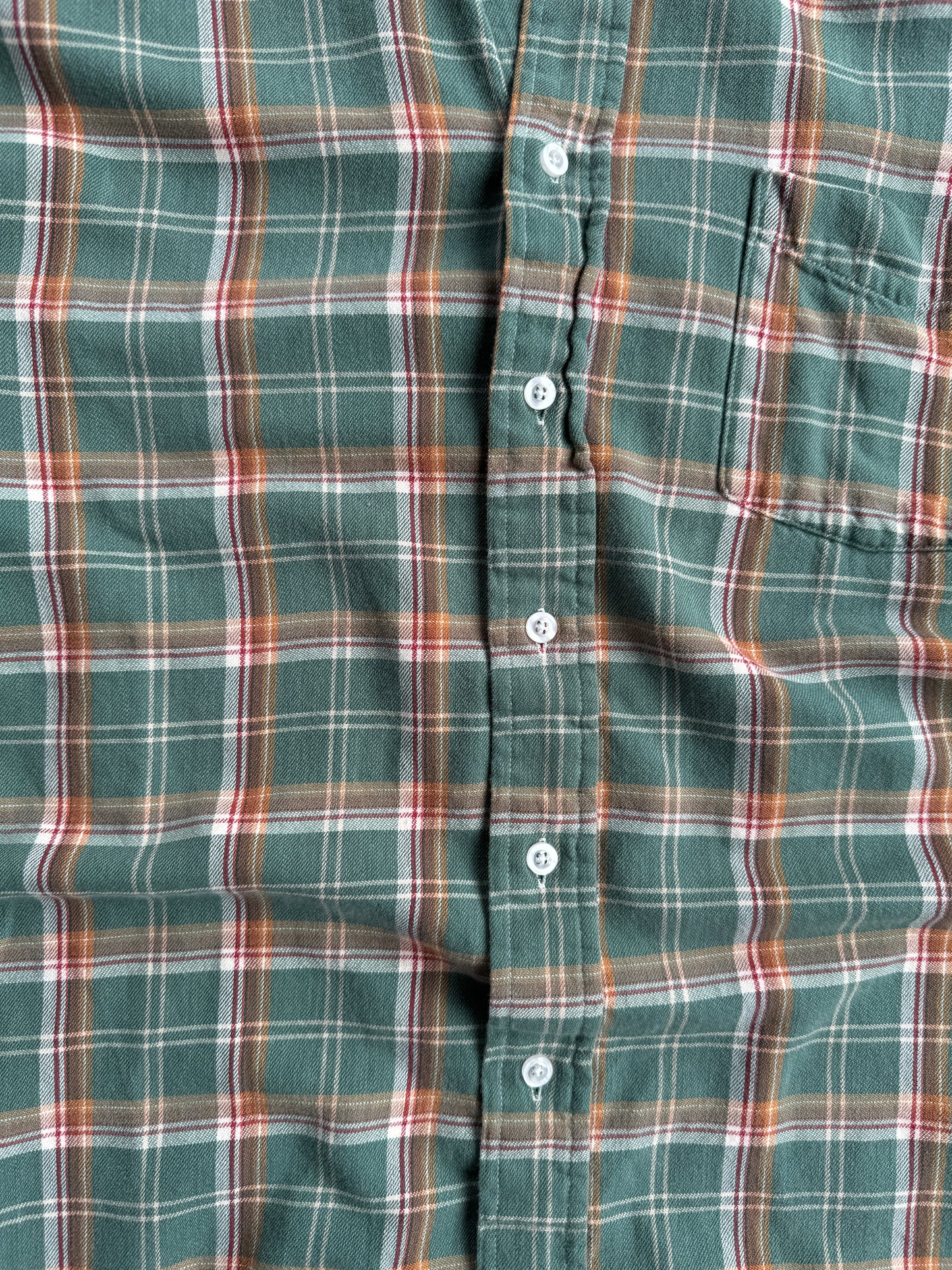 Vintage Plaid LL Bean Flannel - M