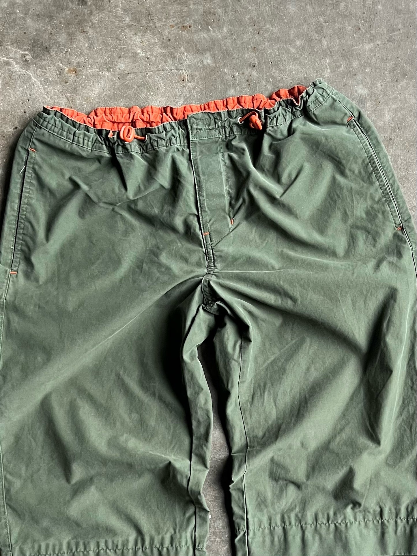 Green Old Navy Drawstring Utility Pants - S