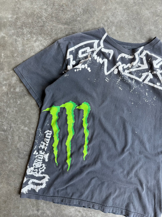 Vintage Fox Racing Monster Faded Tee - M