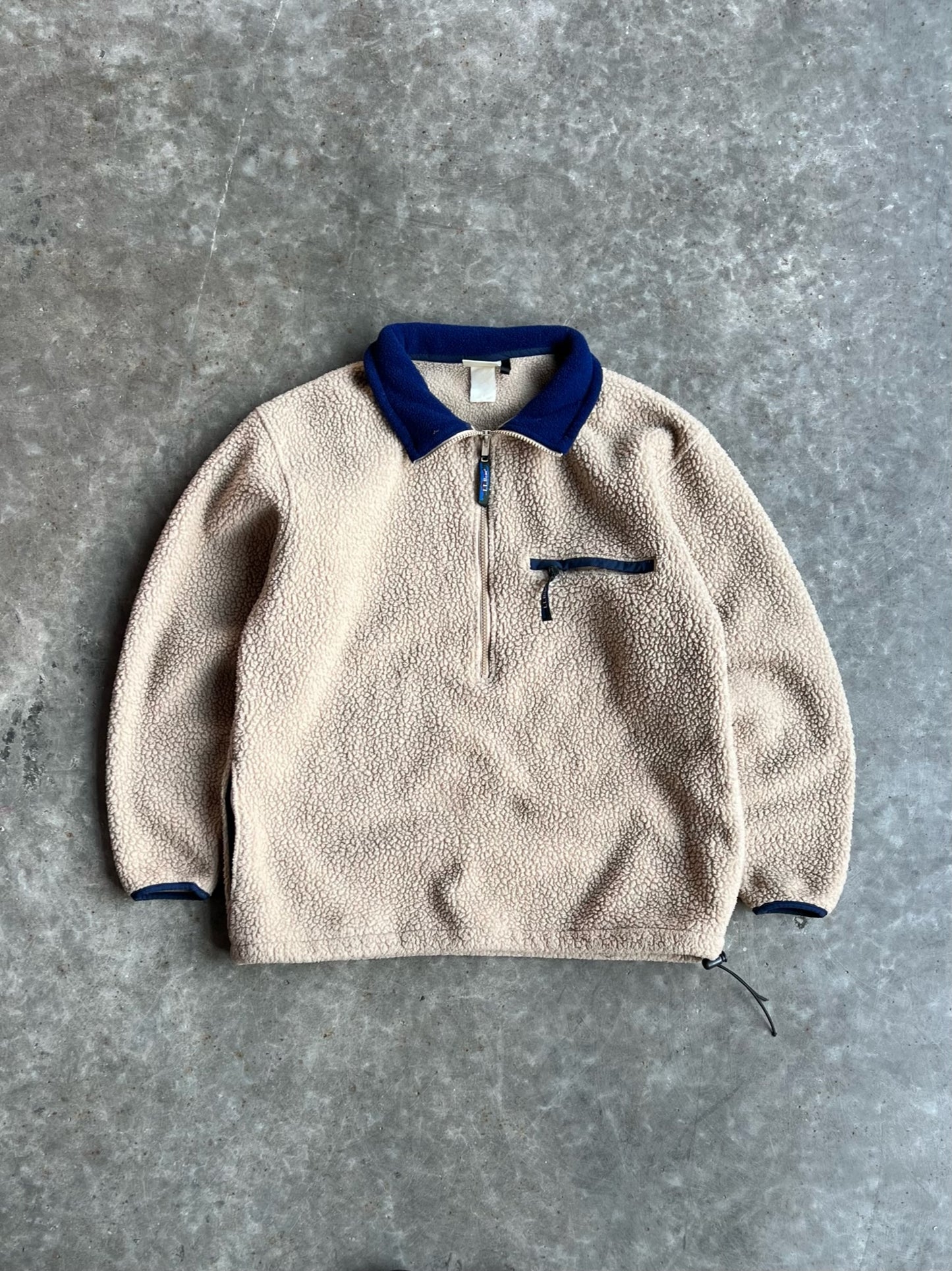 Vintage Tan Eddie Bauer Sherpa - L