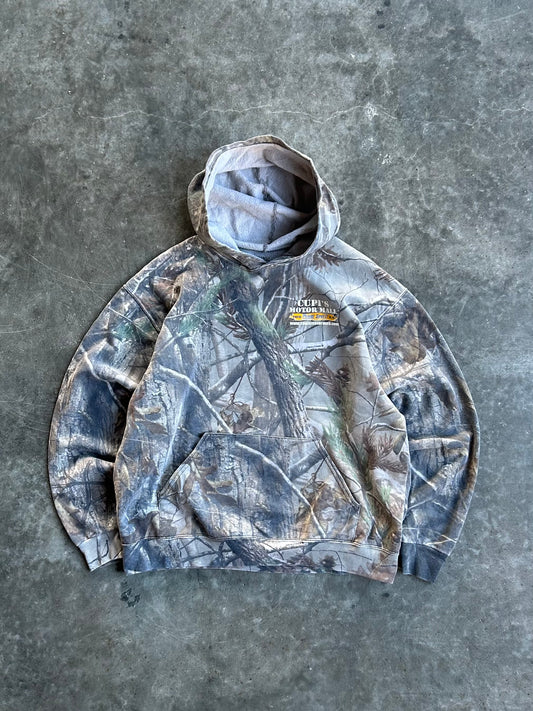 Cupi’s Motor Mall Russell Outdoors Camo Hoodie - L