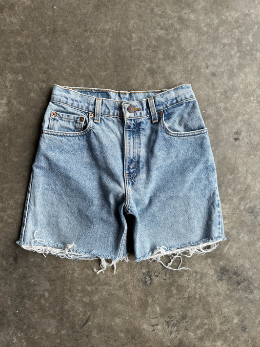 Vintage Levi’s 550 Red Tab Denim Shorts - 26