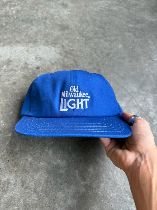 Vintage Milwaukee Light Trucker Snapback Hat