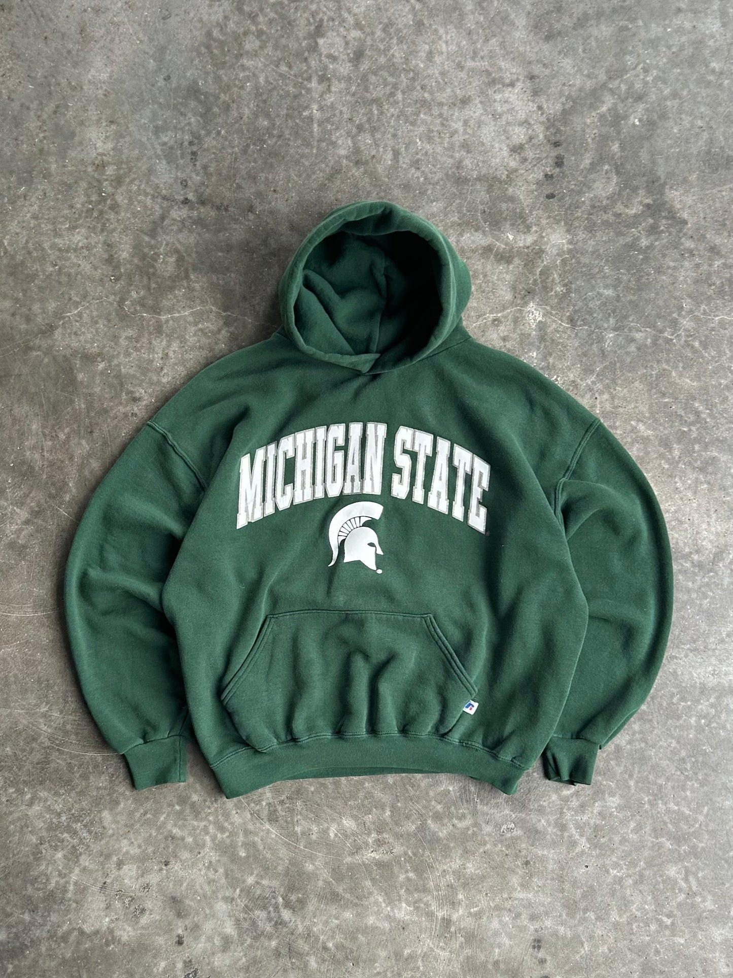 Vintage Michigan State Russell Hoodie - XL